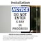 Signmission Do Not Enter X-Ray In Progress OSHA Notice Sign, Vinyl Decal, 7in W x 10in L, 2PK OS-2PACK-NS-D-710-V-11272 - alternate 5